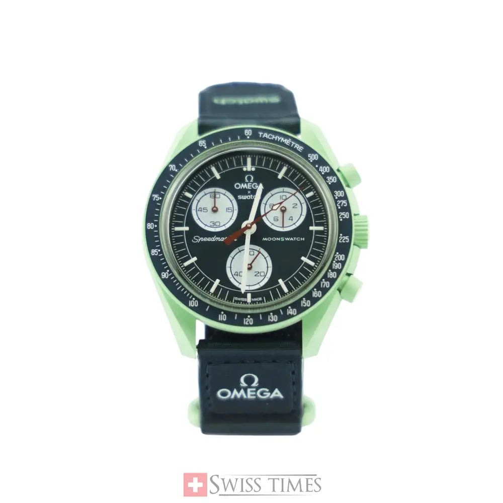 Swatch X Omega Bioceramic Moonswatch Mission On Earth