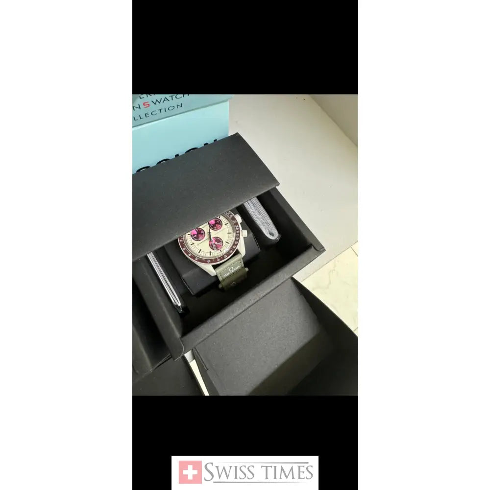 Swatch X Omega Bioceramic Moonswatch Mission To Pluto