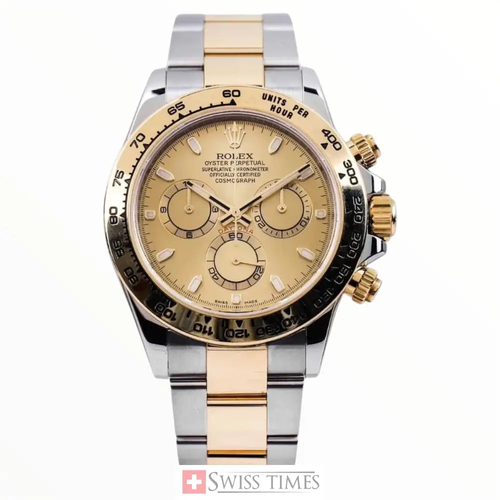 Two Tone Champagne Dial