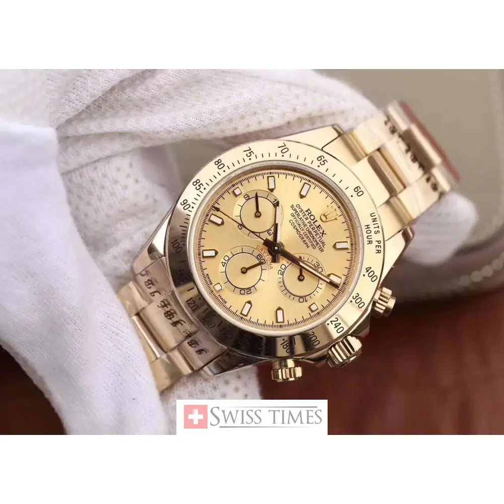 Yellow Gold Champagne Dial 40mm