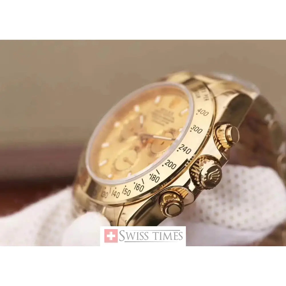 Yellow Gold Champagne Dial 40mm