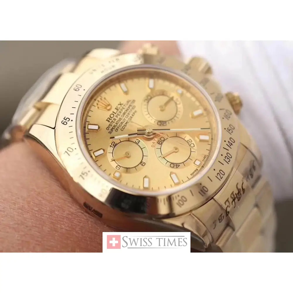 Yellow Gold Champagne Dial 40mm