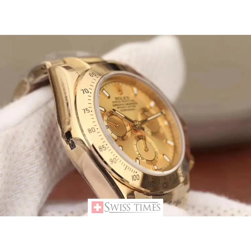 Yellow Gold Champagne Dial 40mm