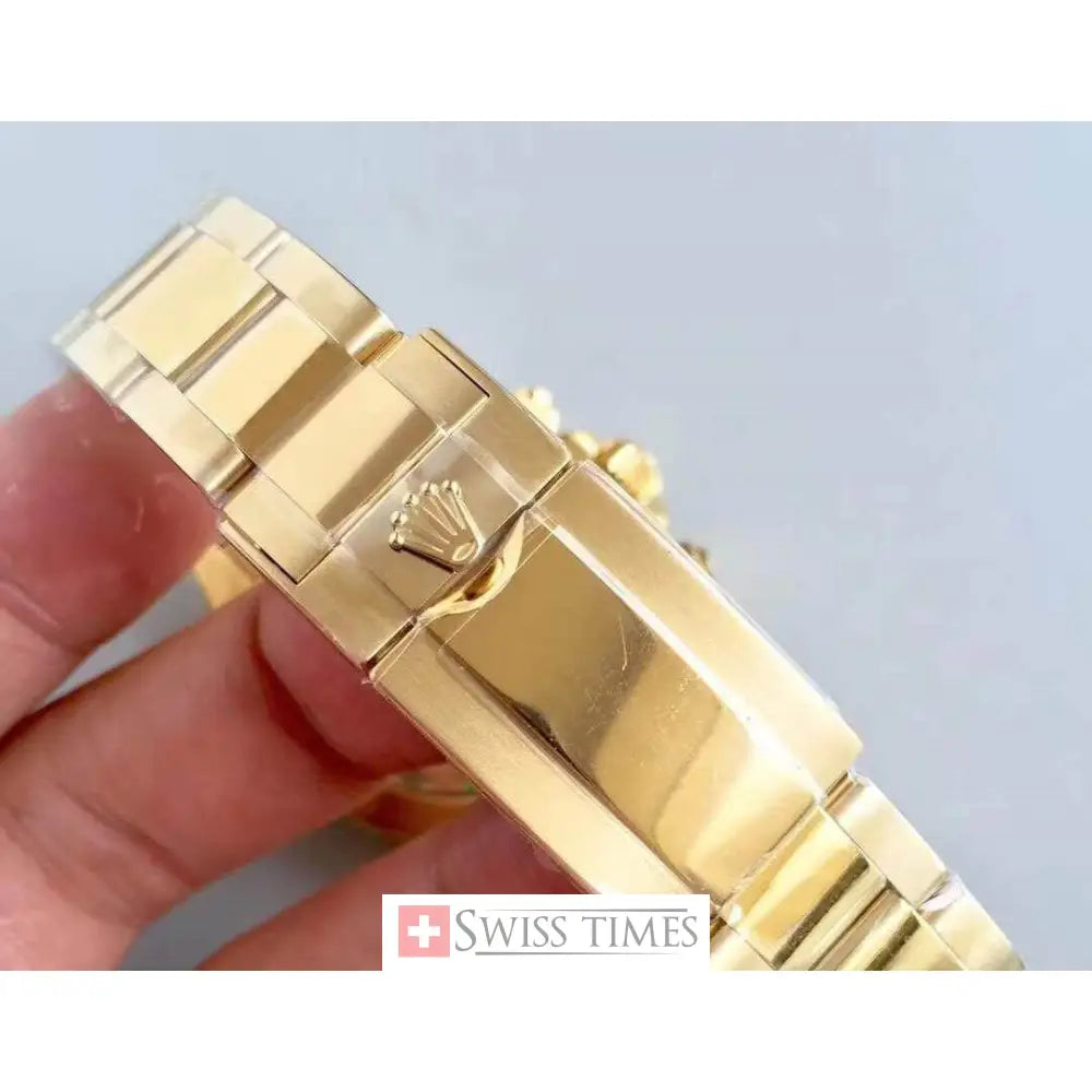 Yellow Gold Green Dial