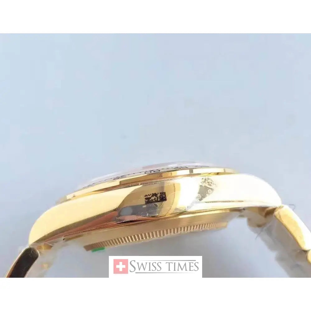 Yellow Gold Green Dial