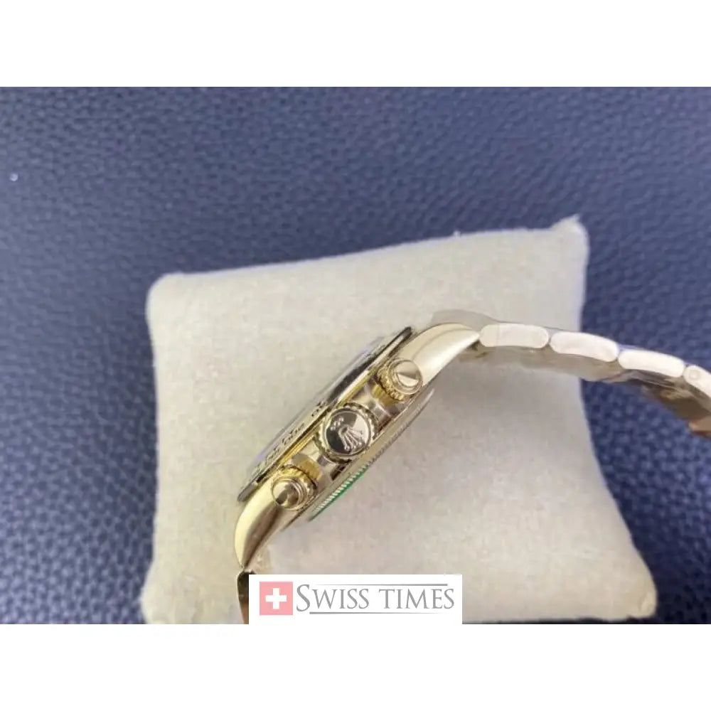 Yellow Gold White Dial