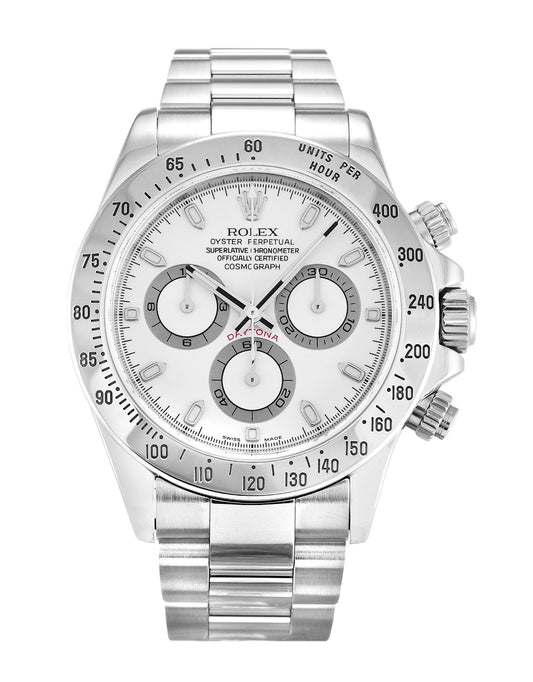 Rolex Daytona Steel White Dial