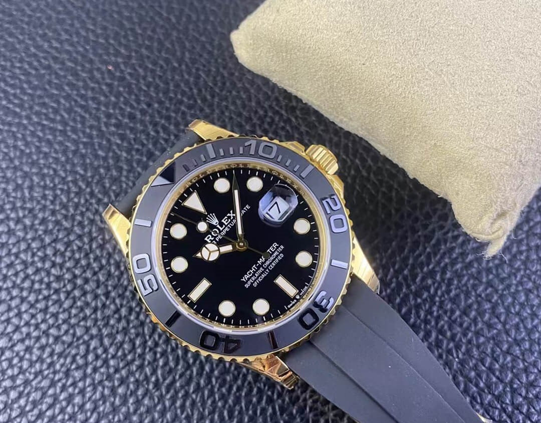 Rolex Yacht-Master 42MM Yellow Gold OysterFlex