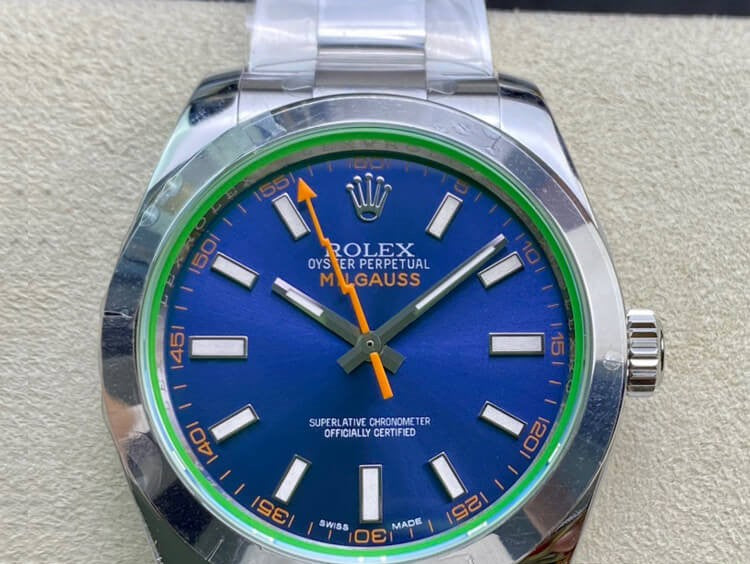 Rolex Milgauss Blue Dial 40MM