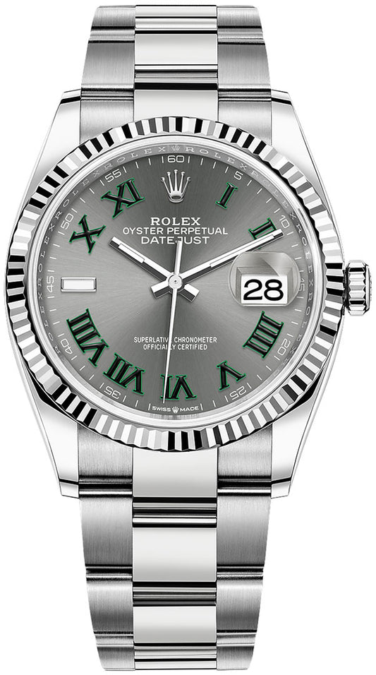 Rolex Datejust Wimbledon Steel Oyster