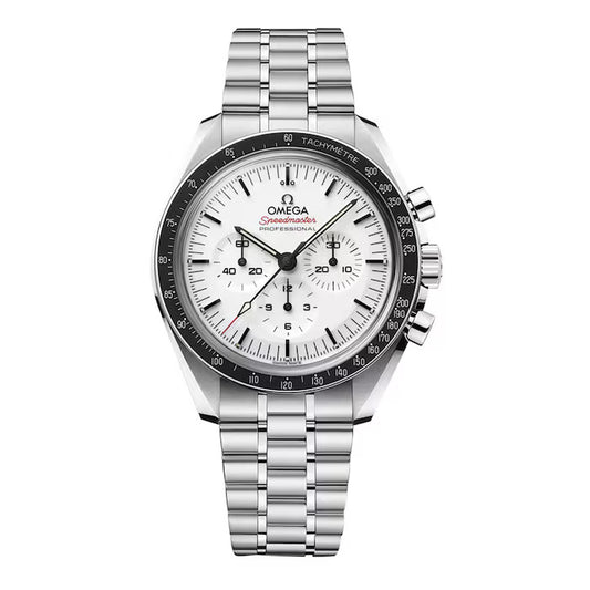 Omega Speedmaster White Dial Moonwatch Professional CoAxial Master Chronometer Chronograph 42 mm