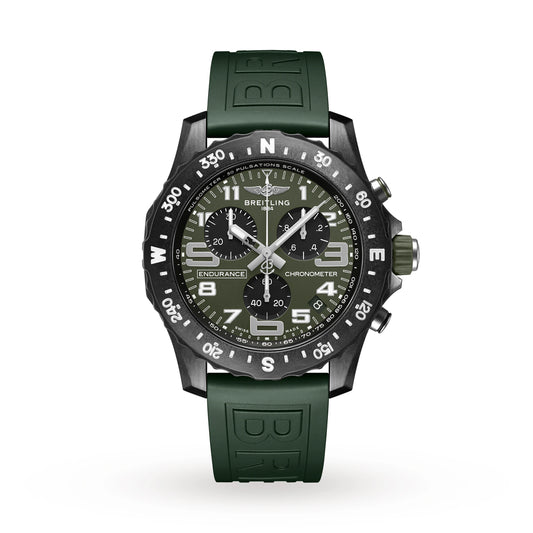 Breitling Endurance Pro Chronografh Super Quartz 44mm Green