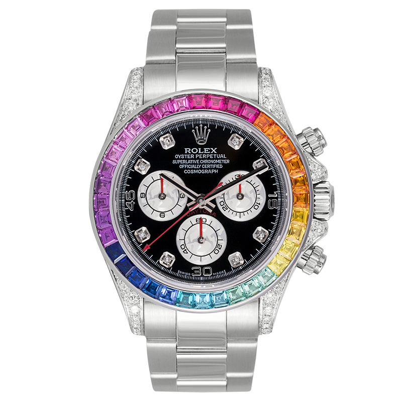 Rolex Daytona Steel  Rainbow 40mm