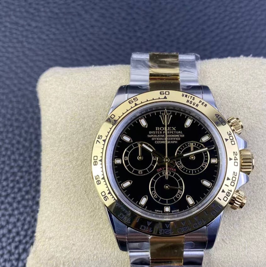 Rolex Daytona Two Tone Black Dial