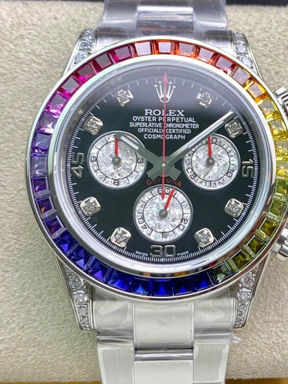 Rolex Daytona Steel  Rainbow 40mm