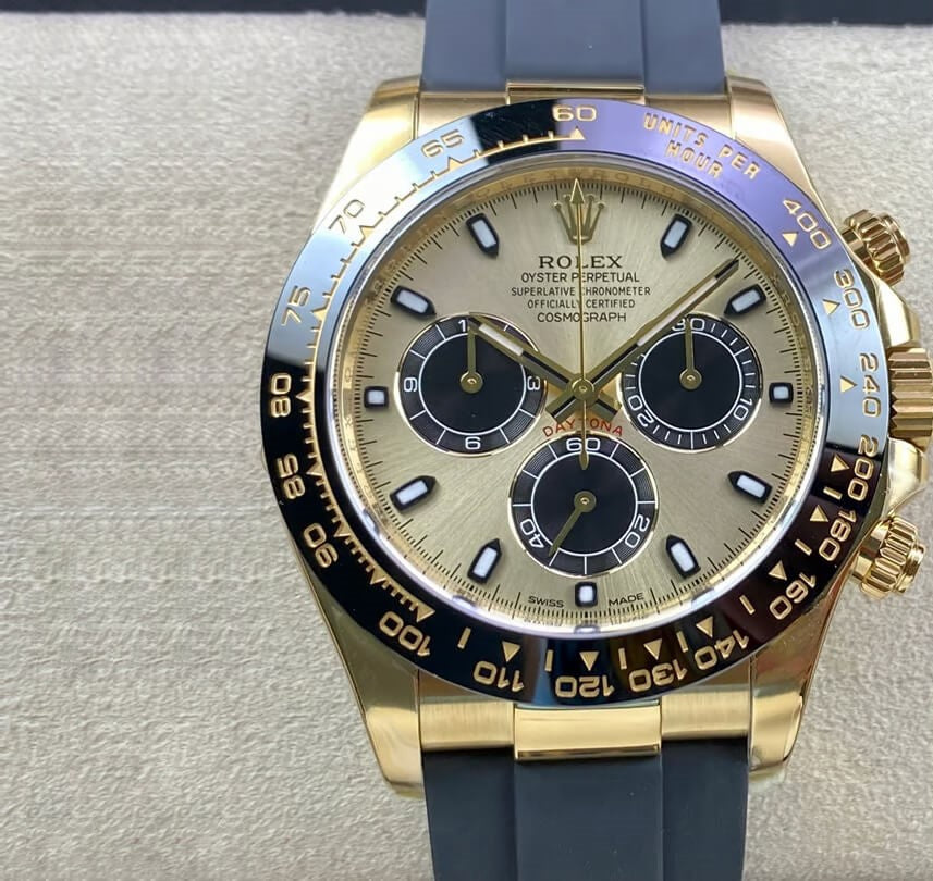 Rolex Daytona Yellow Gold OysterFlex Strap