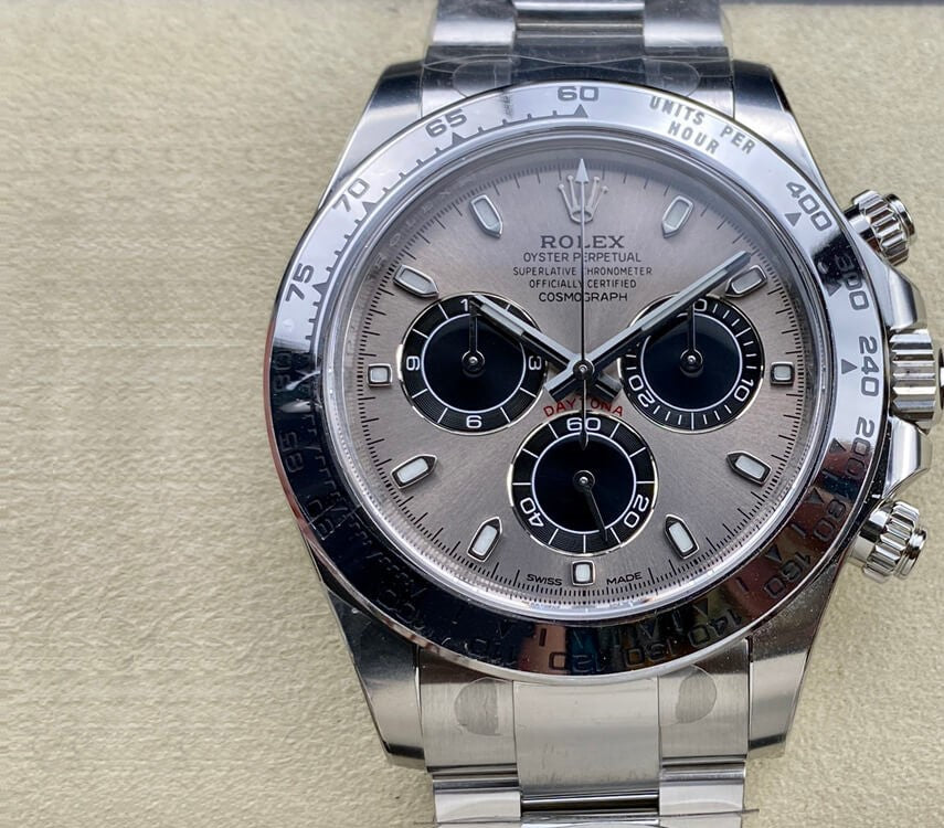 Rolex Daytona Silver Ghost Dial 40mm