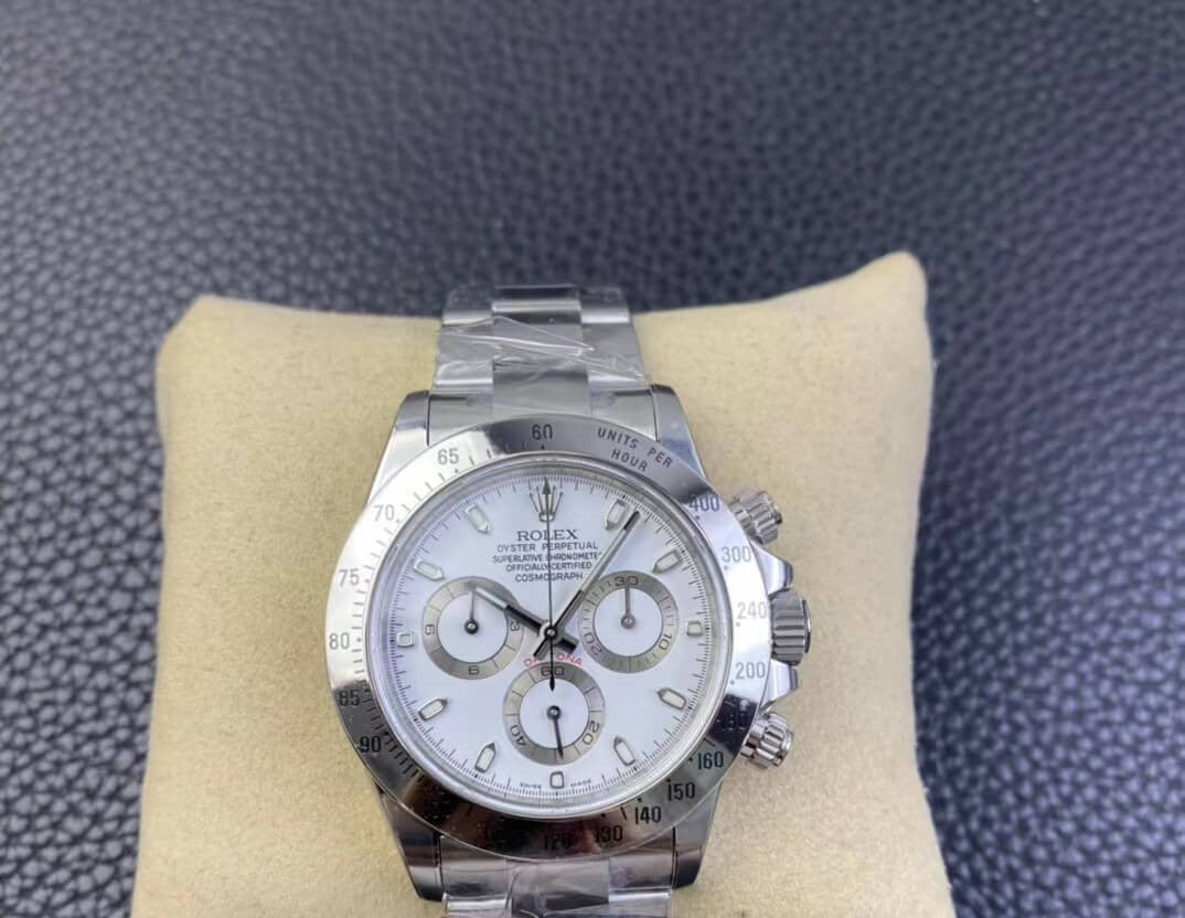 Rolex Daytona Steel White Dial