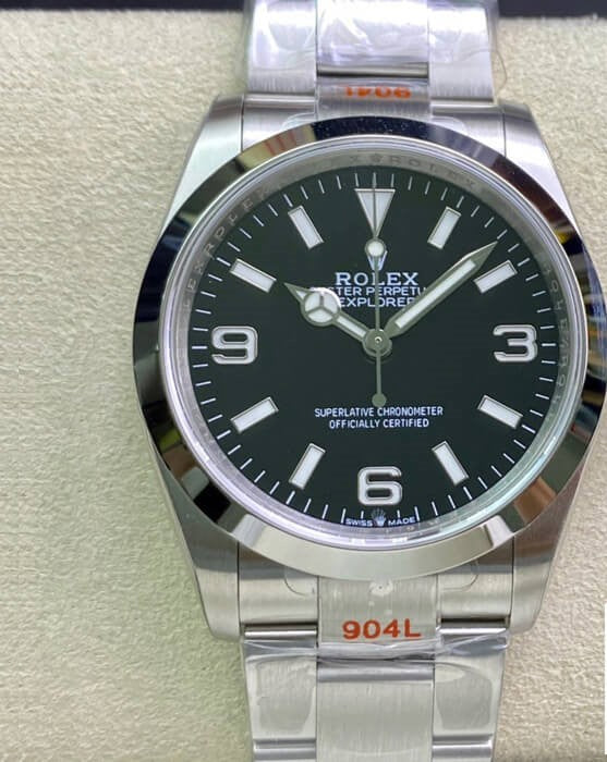 Rolex Explorer Black Dial 36mm