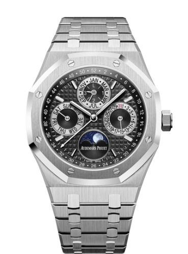 Audemars Piguet Royal Oak Perpetual Calendar Black Platinum index