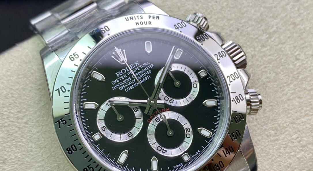 Rolex Daytona Steel Black Dial