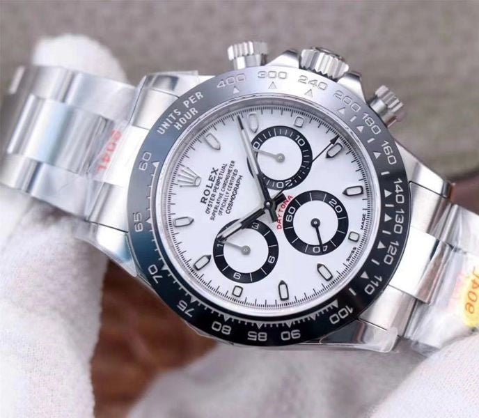  Rolex Daytona White Dial Ceramic Bezel