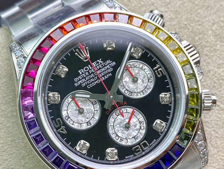 Rolex Daytona Steel  Rainbow 40mm