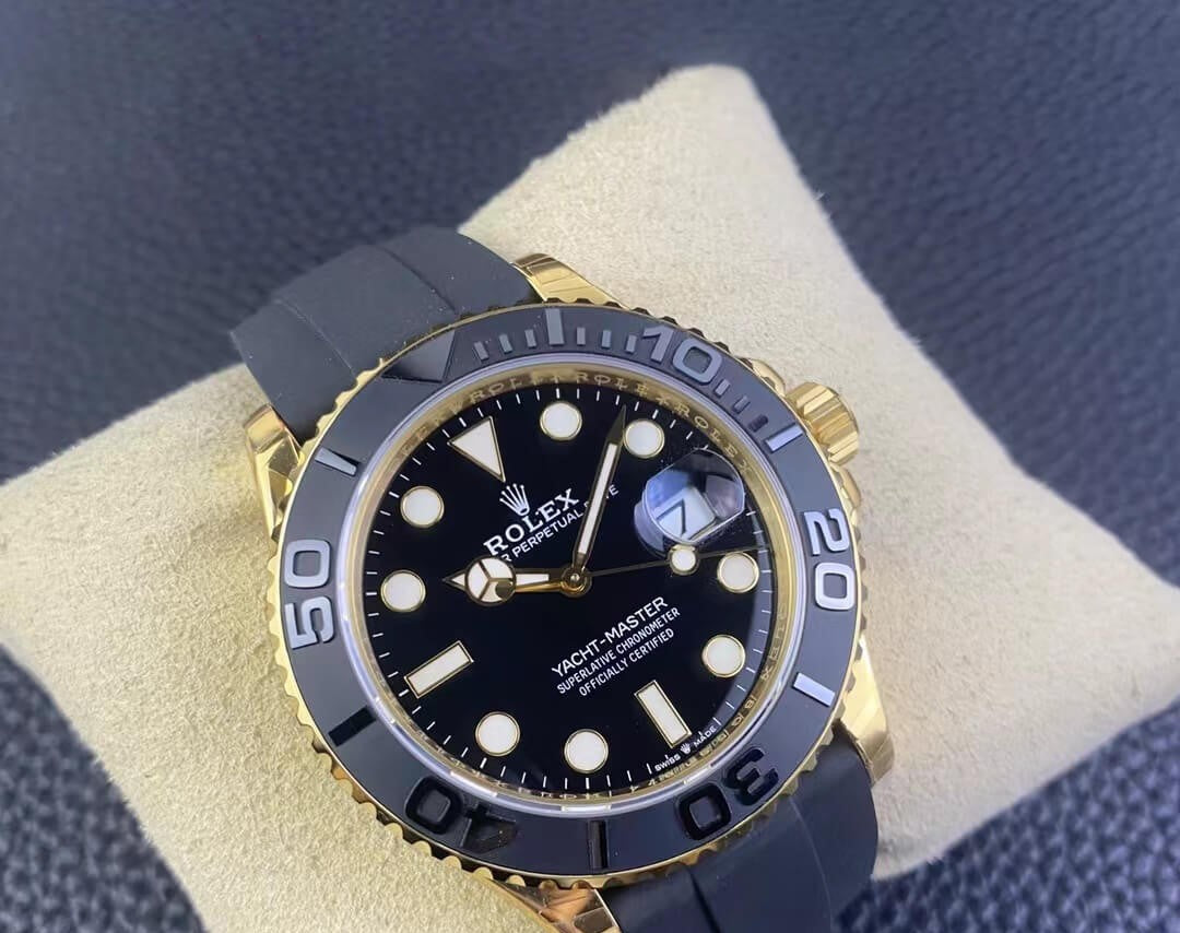 Rolex Yacht-Master 42MM Yellow Gold OysterFlex