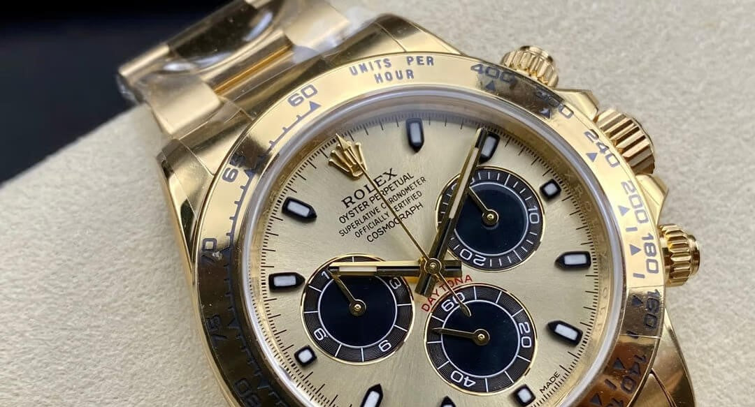 Rolex Daytona Black And Champagne Dial