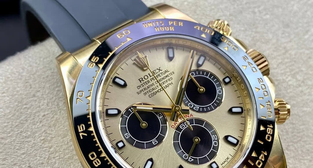 Rolex Daytona Yellow Gold OysterFlex Strap