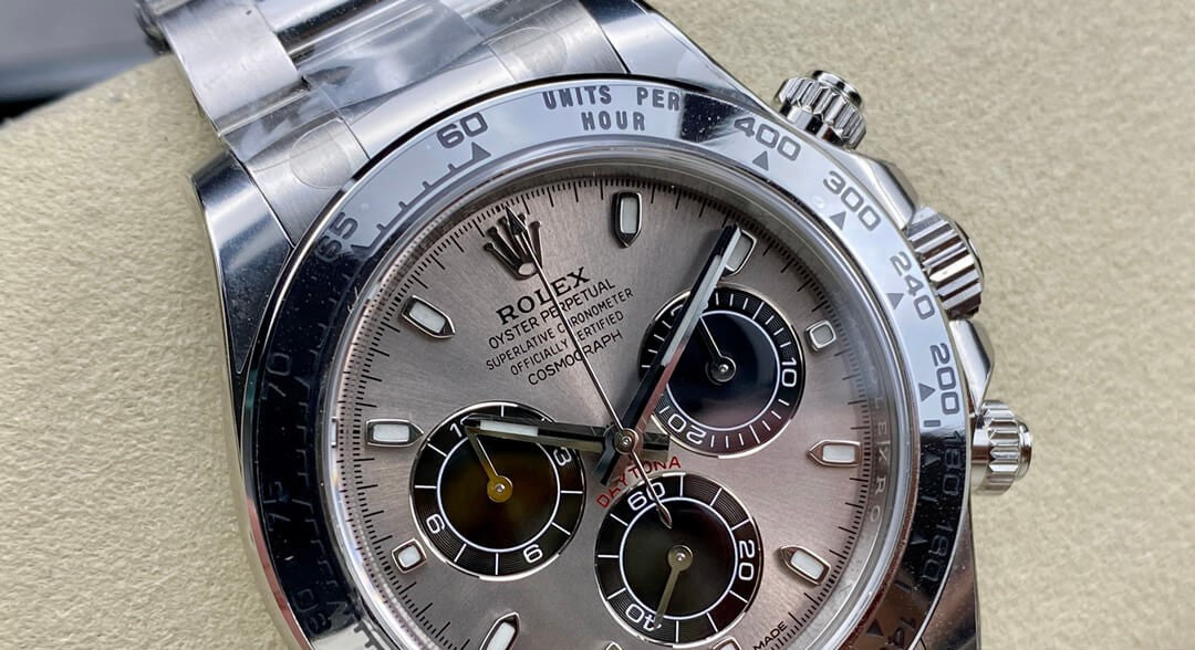 Rolex Daytona Silver Ghost Dial 40mm