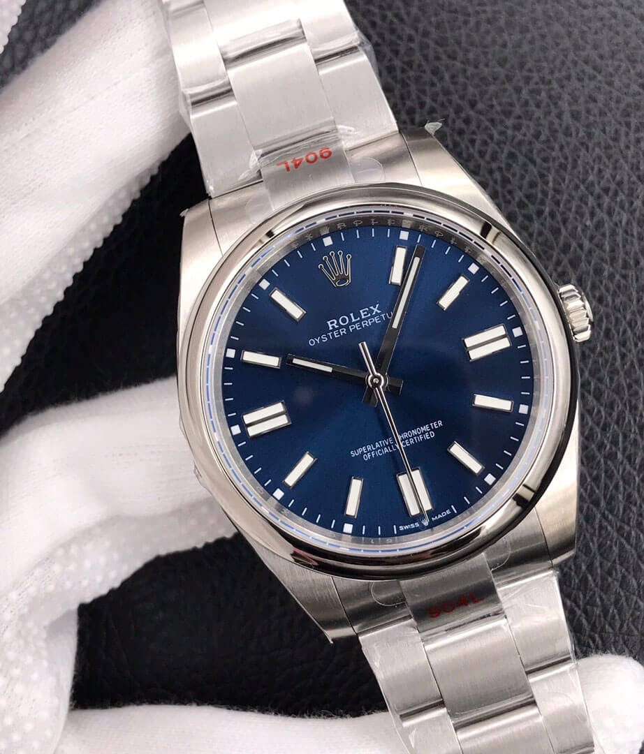 Rolex Oyster Perpetual 41mm Blue Dial