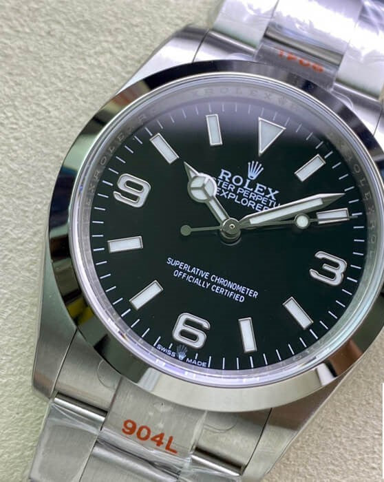 Rolex Explorer Black Dial 36mm