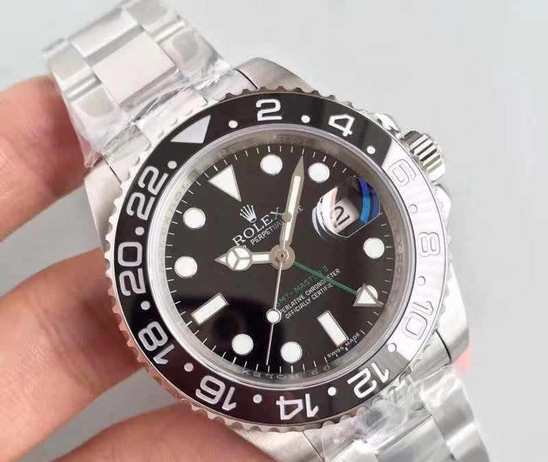 Rolex Gmt-Master II Steel Black Dial