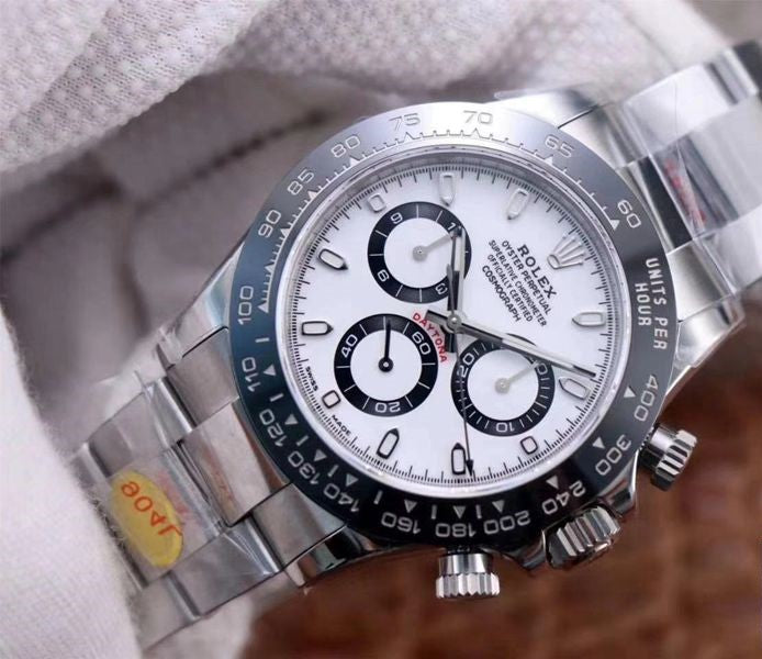  Rolex Daytona White Dial Ceramic Bezel