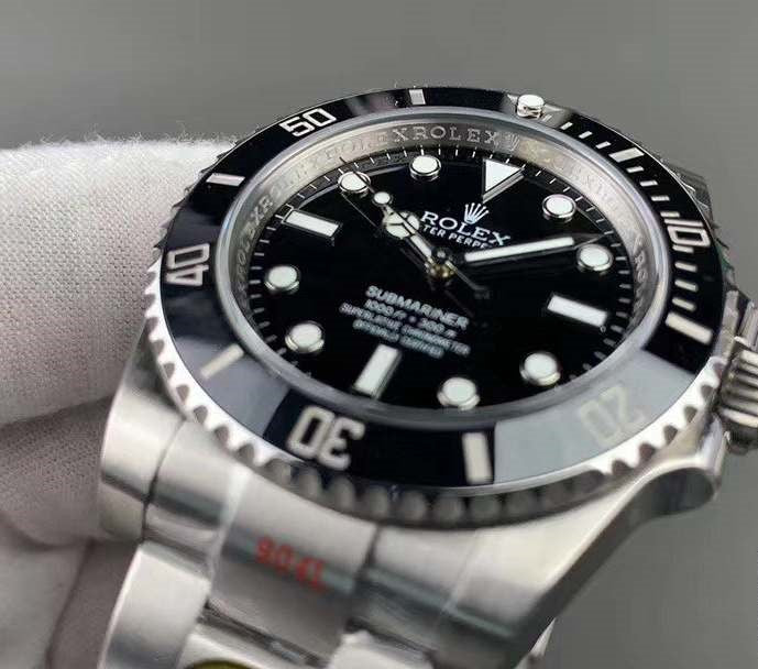 Rolex Submariner noDate SS Black Ceramic Bezel