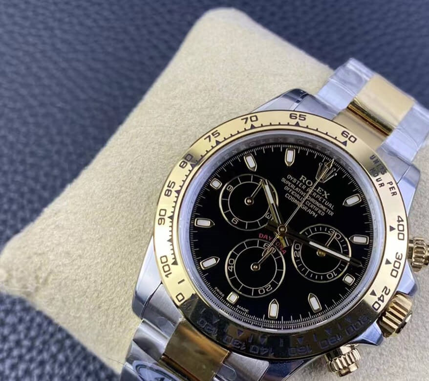 Rolex Daytona Two Tone Black Dial