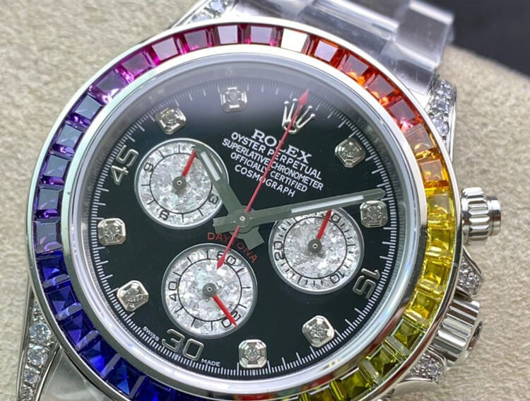 Rolex Daytona Steel  Rainbow 40mm