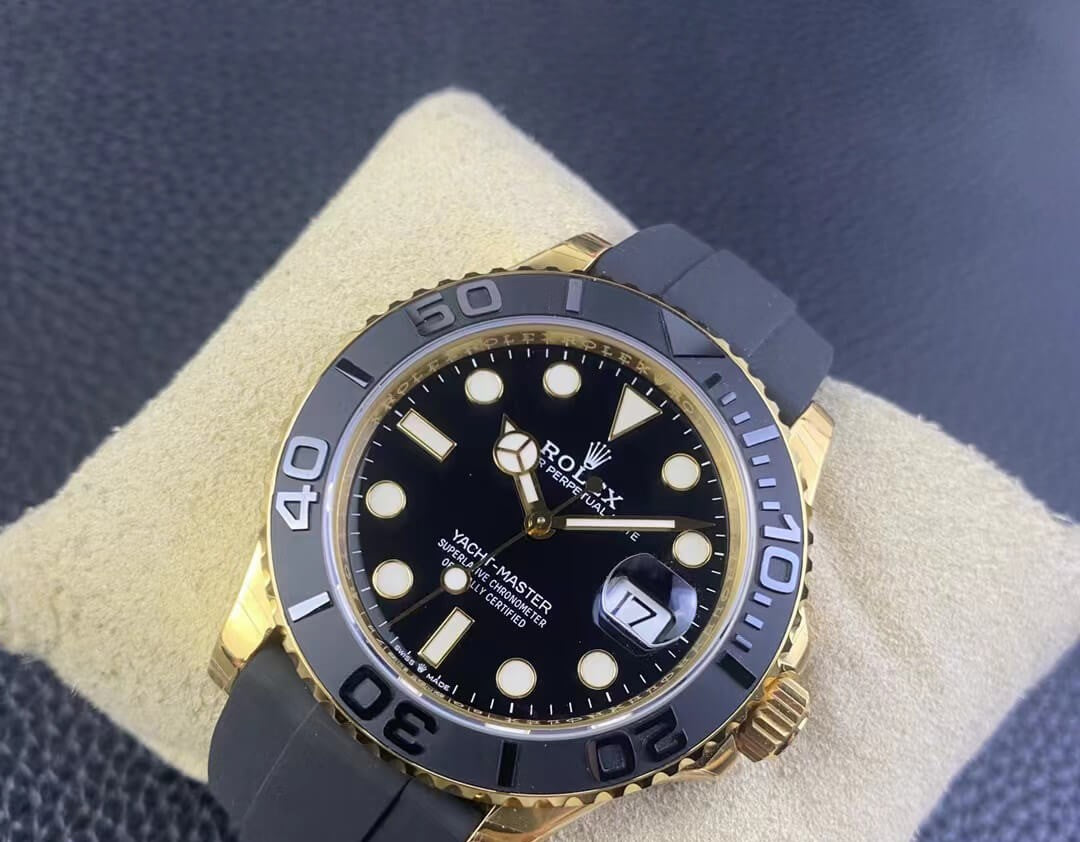 Rolex Yacht-Master 42MM Yellow Gold OysterFlex