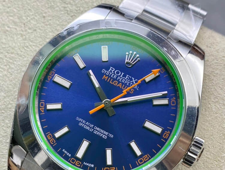 Rolex Milgauss Blue Dial 40MM