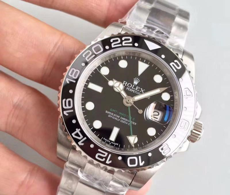 Rolex Gmt-Master II Steel Black Dial