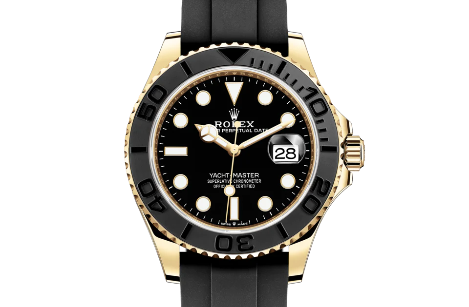 Rolex Yacht-Master 42MM Yellow Gold OysterFlex