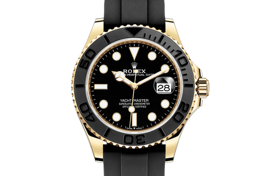 Rolex Yacht-Master 42MM Yellow Gold OysterFlex