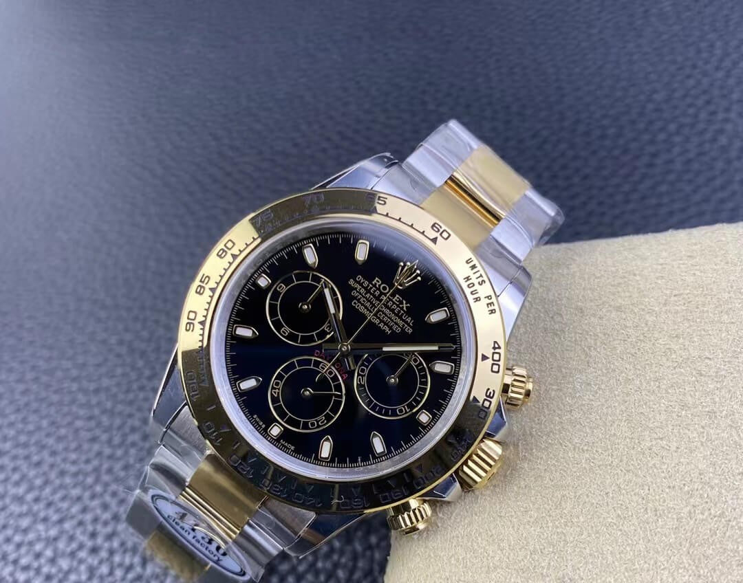 Rolex Daytona Two Tone Black Dial