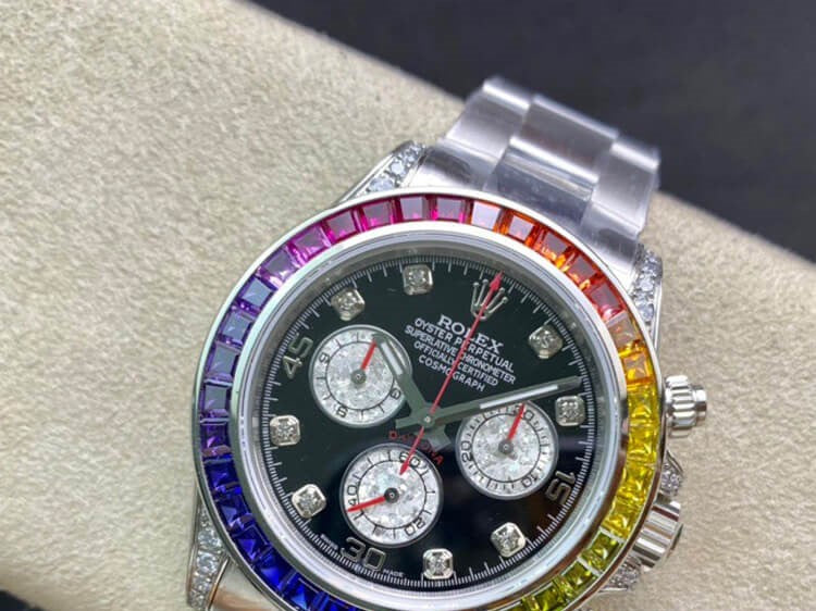 Rolex Daytona Steel  Rainbow 40mm