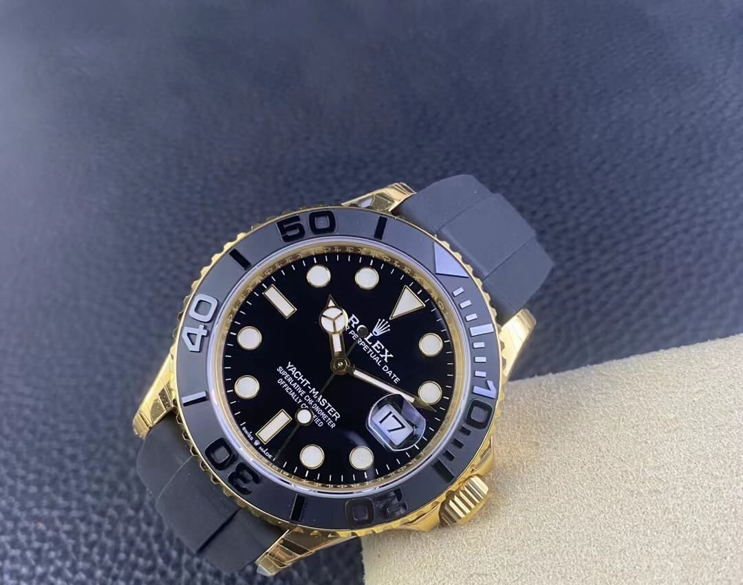 Rolex Yacht-Master 42MM Yellow Gold OysterFlex