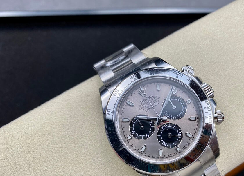 Rolex Daytona Silver Ghost Dial 40mm