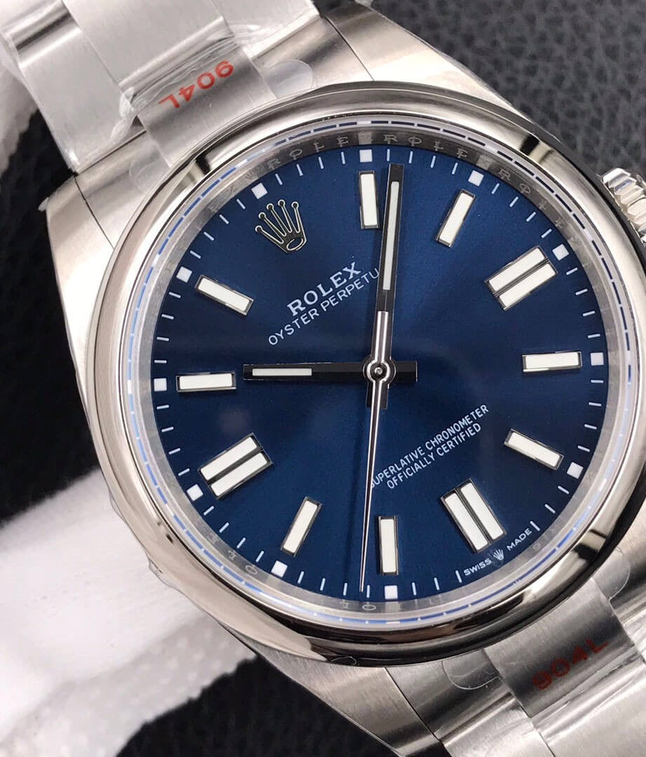 Rolex Oyster Perpetual 41mm Blue Dial