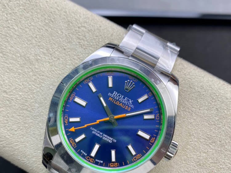 Rolex Milgauss Blue Dial 40MM