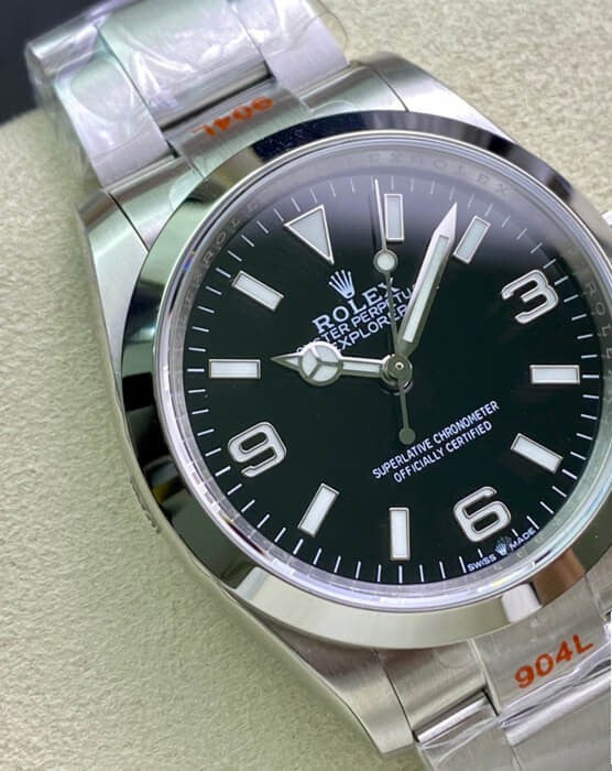 Rolex Explorer Black Dial 36mm